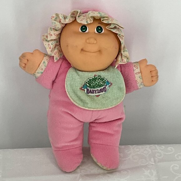 Cabbage Patch Kids Babyland Pink Outfit Soft‎ Doll - Picture 1 of 7